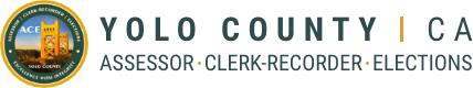 Yolo County California Assessor Clerk Recorder and Elections Homepage