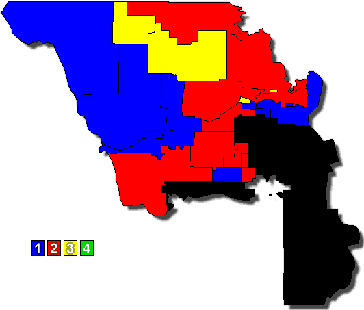 Charles Schaupp Precinct Map