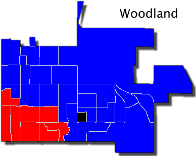 Woodland Precinct Map