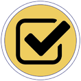 yellow icon with checkmark. links to info about primary election cross-over ballots